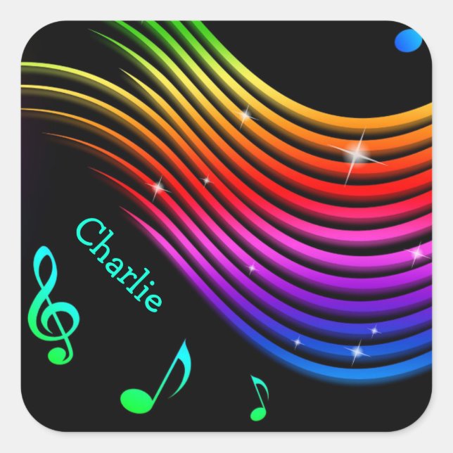 Pegatinas de nombres personalizados de Ilustracion (Anverso)