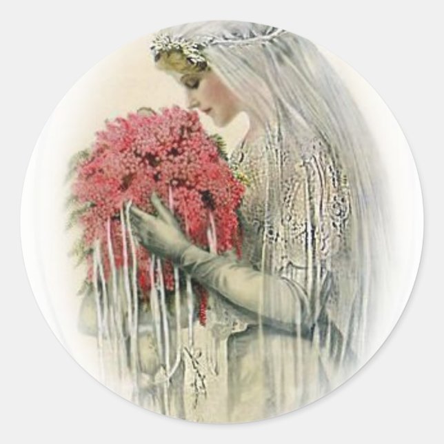 Pegatinas de novias antiguas (Anverso)