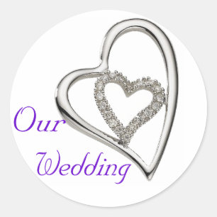 Pegatinas de nuestro Sello para sobres Boda