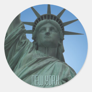 Pegatinas de Nueva York Estatua de Pegatinas de la