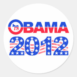 PEGATINAS de OBAMA 2012