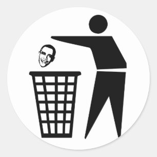 Pegatinas de Obama de la descarga
