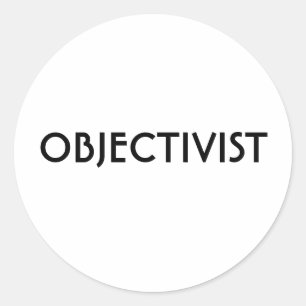 Pegatinas de objetivismo