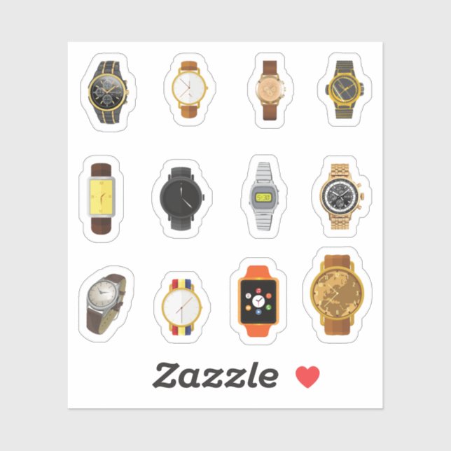 Pegatinas de observación masculina (Hoja)