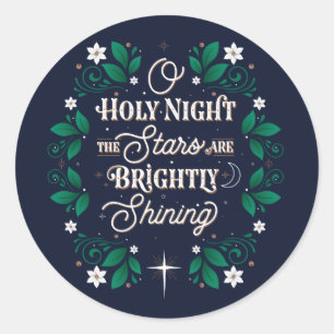 Pegatinas de Oh Holy Night
