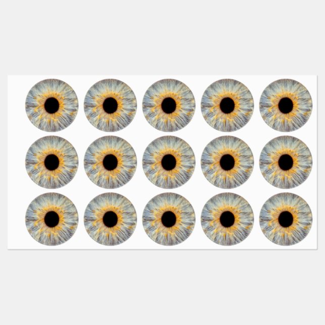 Pegatinas de ojos (Hoja)