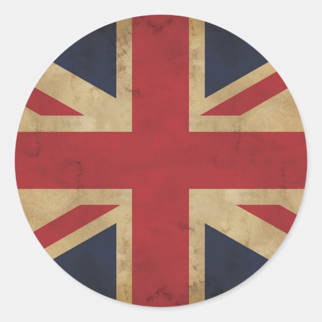 Pegatinas de Old Union Jack (Anverso)