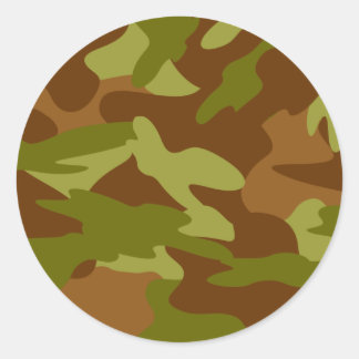 Pegatinas de Olive Camo / Sellos de Heard_