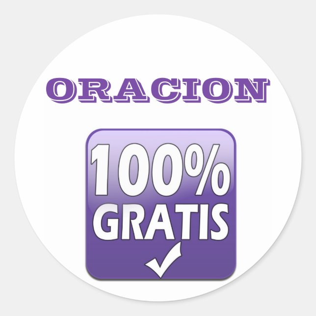 Pegatinas DE ORACION (Anverso)
