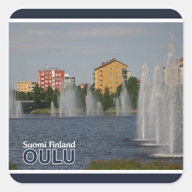 PEGATINAS de OULU (Anverso)