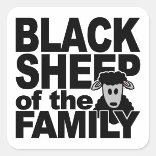 Pegatinas DE OVEJAS NEGRAS