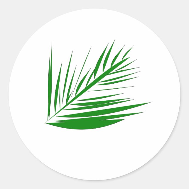 Pegatinas de Palm Leaf (Anverso)