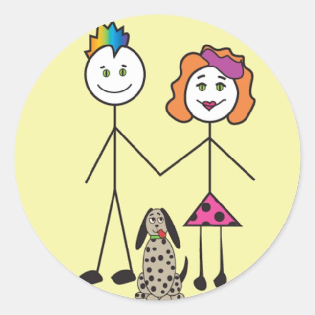 Pegatinas de palo (Anverso)