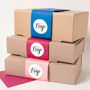 Pegatinas de panadería de pegatinas con logotipo