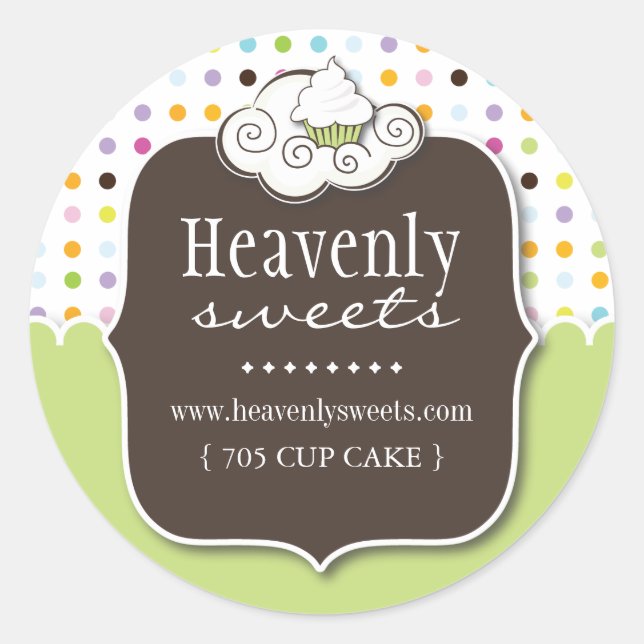 Pegatinas de panadería de Whimsical (Anverso)