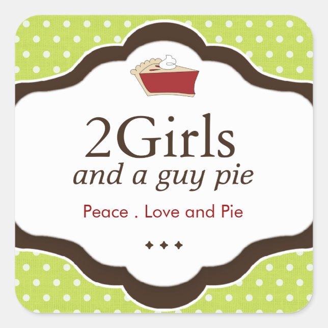 Pegatinas de panadería decorativa (Anverso)