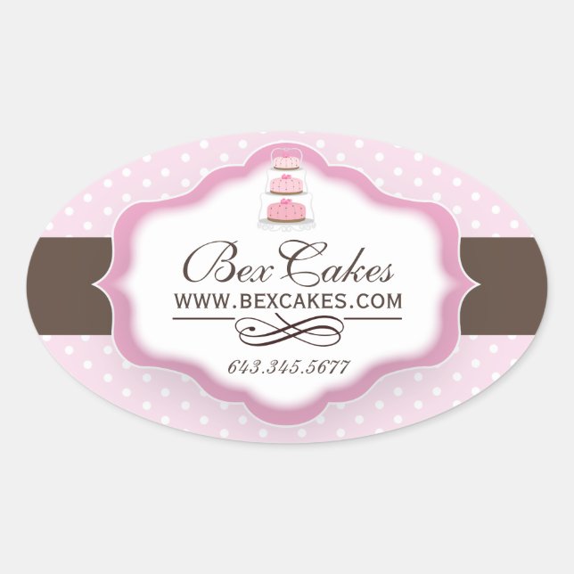 Pegatinas de panadería decorativa de personalizabl (Anverso)