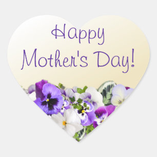 Pegatinas de Pansies