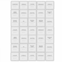 Pegatinas de Pantry Labels