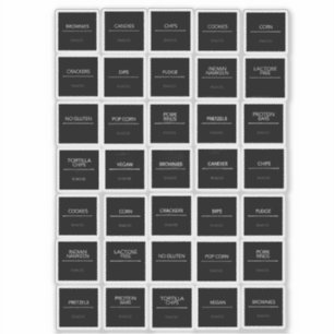 Pegatinas de Pantry Labels