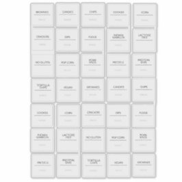 Pegatinas de Pantry Labels