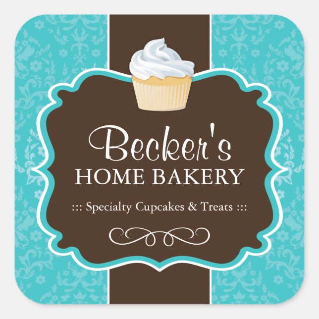 Pegatinas de paquetes de panadería (Anverso)