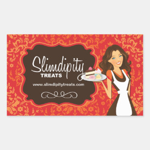 Pegatinas de paquetes de panadería