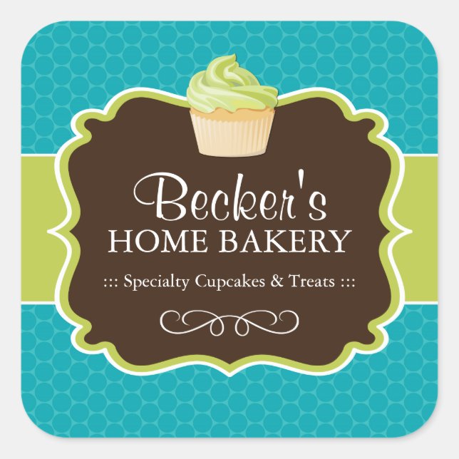 Pegatinas de paquetes de panadería (Anverso)