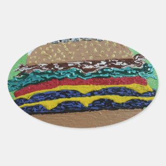 Pegatinas de parachoques bubblepacífico, Burger's