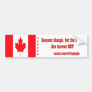 pegatinas de parachoques canadienses
