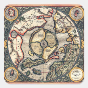 pegatinas de parachoques magnéticos de mapa de la
