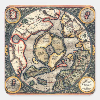 pegatinas de parachoques magnéticos de mapa de la 