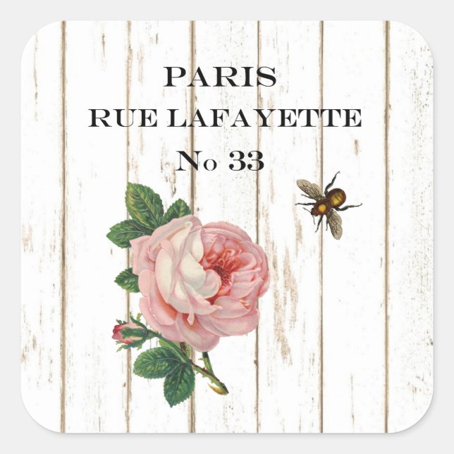 Pegatinas de París (Anverso)