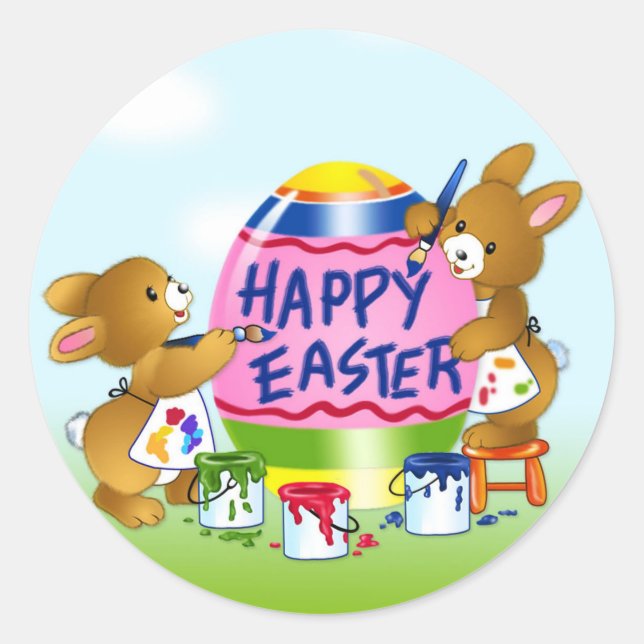 Pegatinas de Pascua (Anverso)