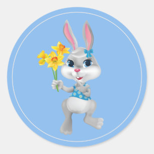 Pegatinas de Pascua-Bunny