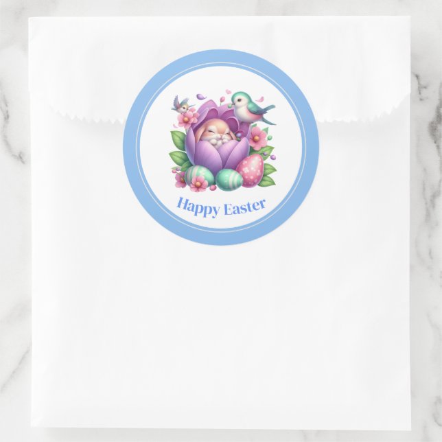 Pegatinas de Pascua-Bunny (Bolso)