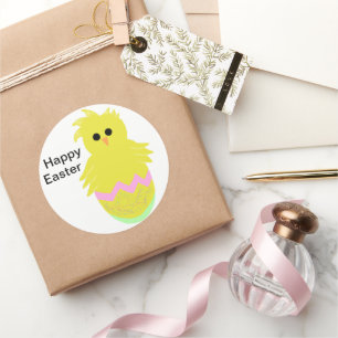 Pegatinas de Pascua de Huevos de Patata Verde Rosa