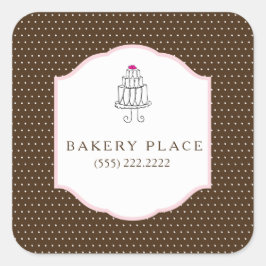 Pegatinas de pastelería