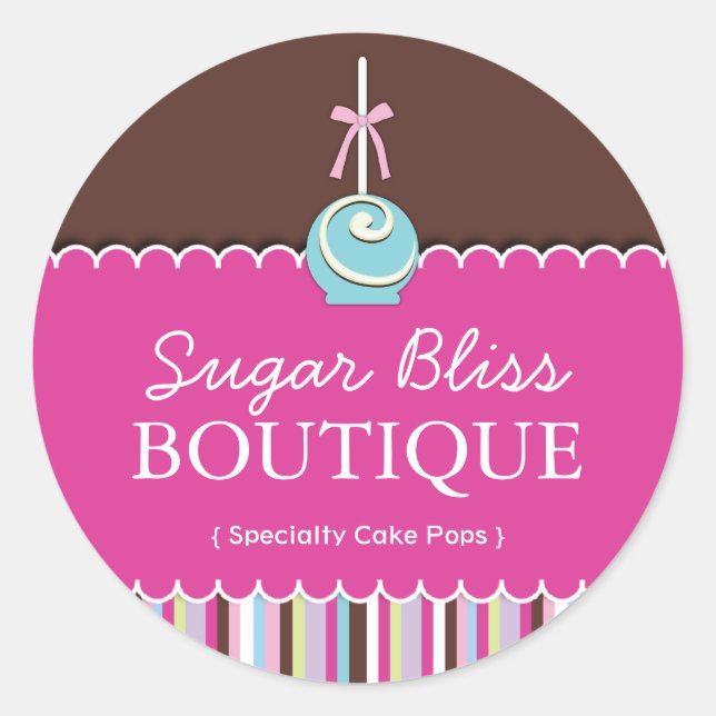 Pegatinas de pastelería decorativa (Anverso)