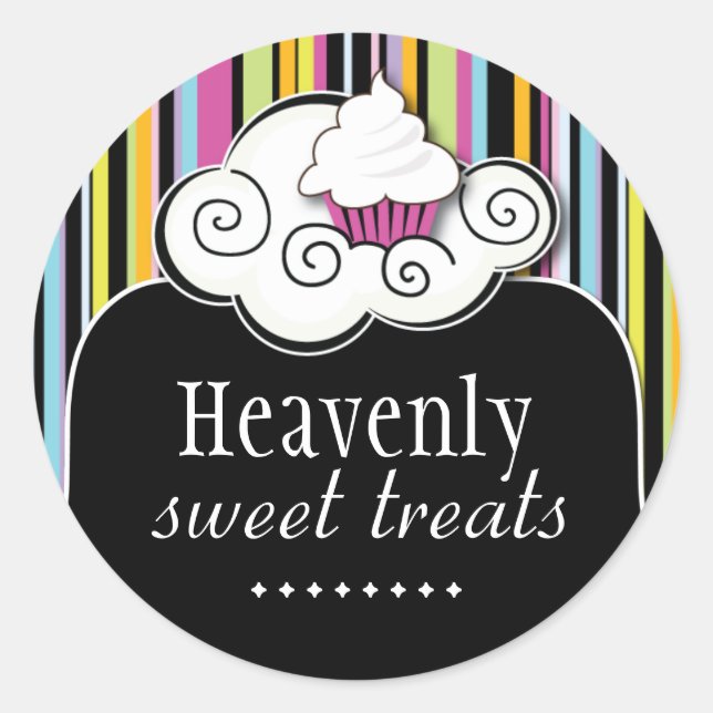 Pegatinas de pastelería decorativa (Anverso)