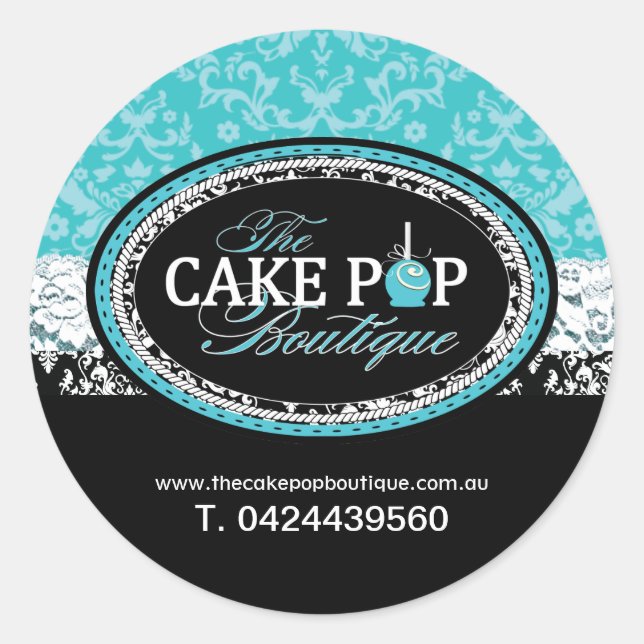 Pegatinas de pastelería decorativa (Anverso)