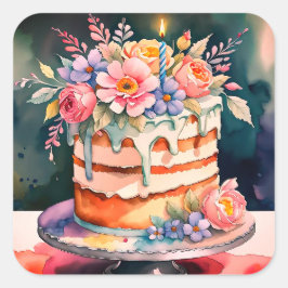 pegatinas de pasteles bodas