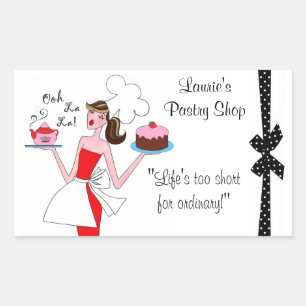 Pegatinas de Pastry Diva