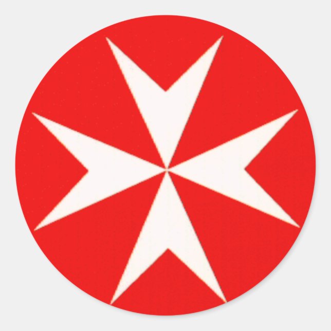 Pegatinas DE PATINAJE CRUZ MALTESES (Anverso)