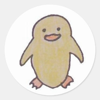 Pegatinas de pato pequeño