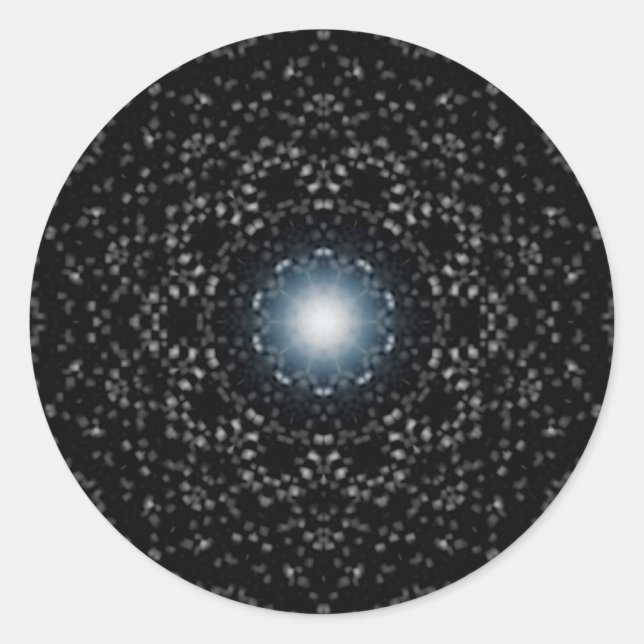 Pegatinas de patrones de Kaleidoscope con temática (Anverso)