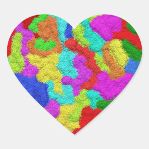 Pegatinas de patrones de Purpurinas psicodélicos