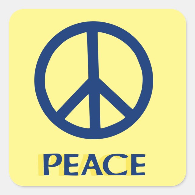 Pegatinas de Paz (Anverso)