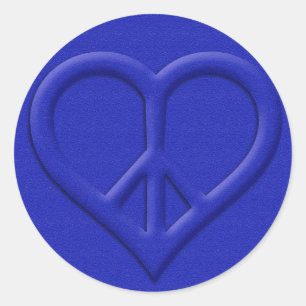 Pegatinas de Paz y Amor