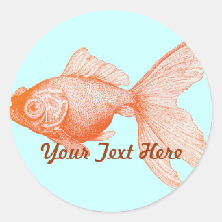 Pegatinas de peces de colores